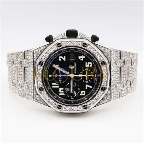 black diamond audemars piguet|ap watch with diamonds price.